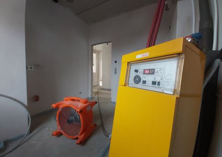 Bautrocknung mit modernsten Geräten